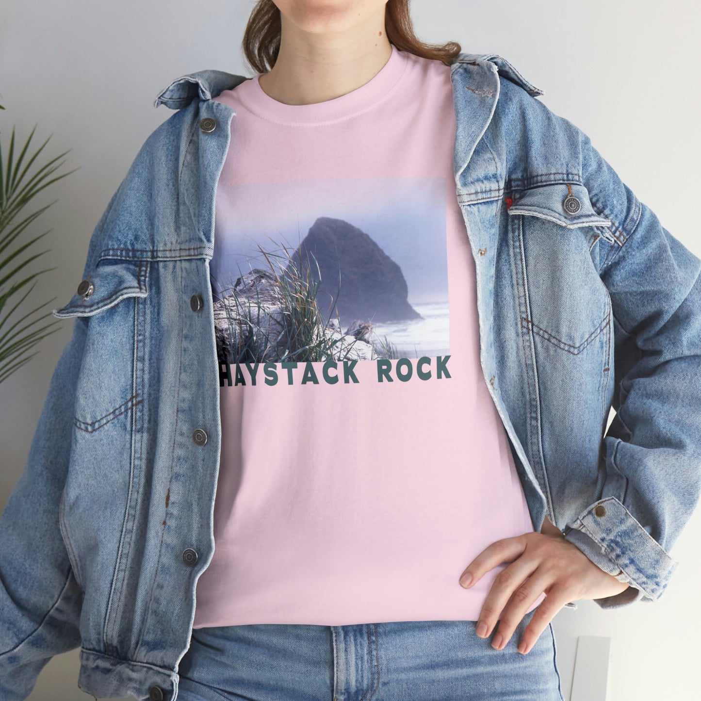 Haystack Rock, Unisex Heavy Cotton Tee