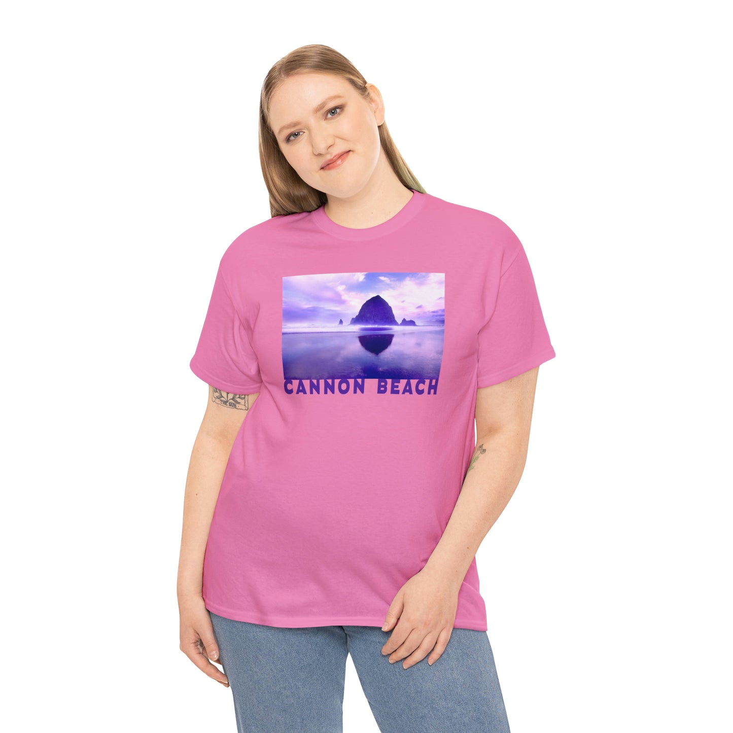 Cannon Beach, Unisex Heavy Cotton Tee