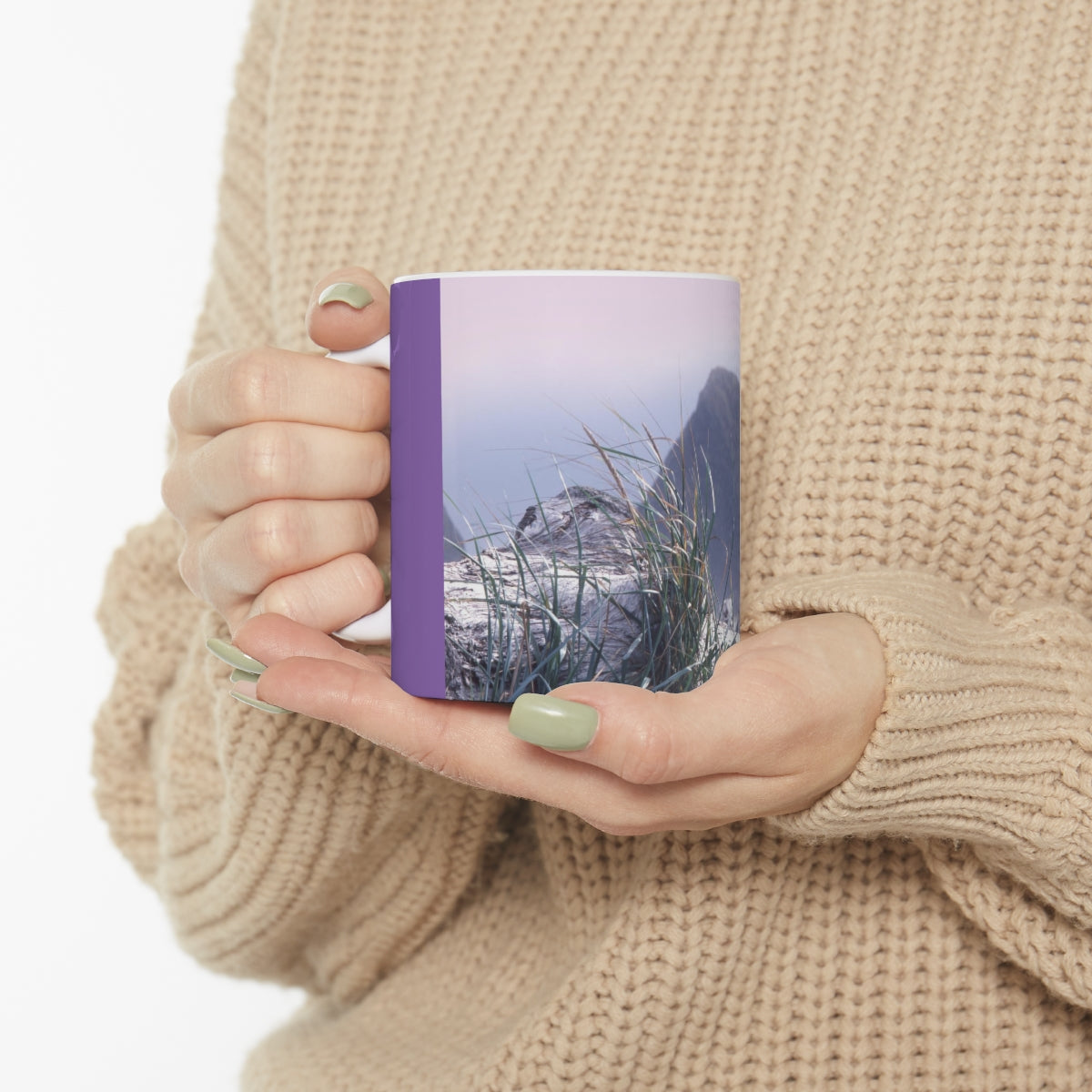 Haystack Rock, Ceramic Mug 11oz