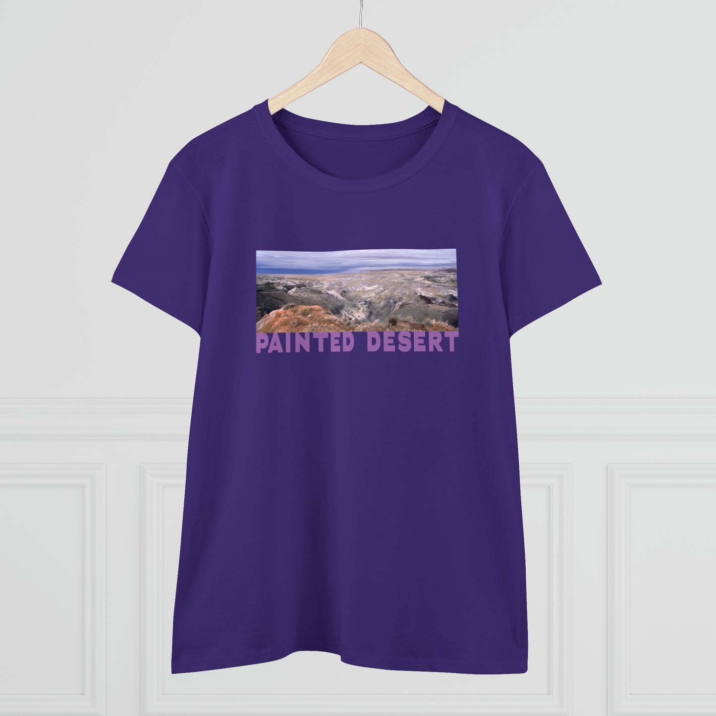 Painted Desert, Women's Midweight Cotton Tee