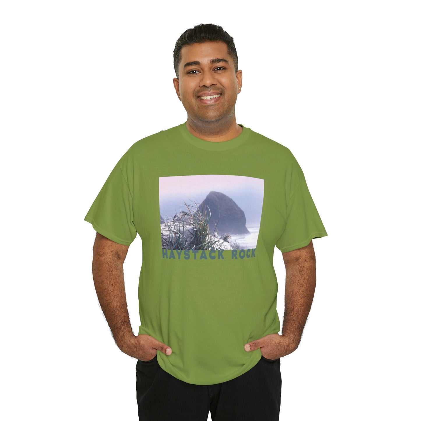 Haystack Rock, Unisex Heavy Cotton Tee