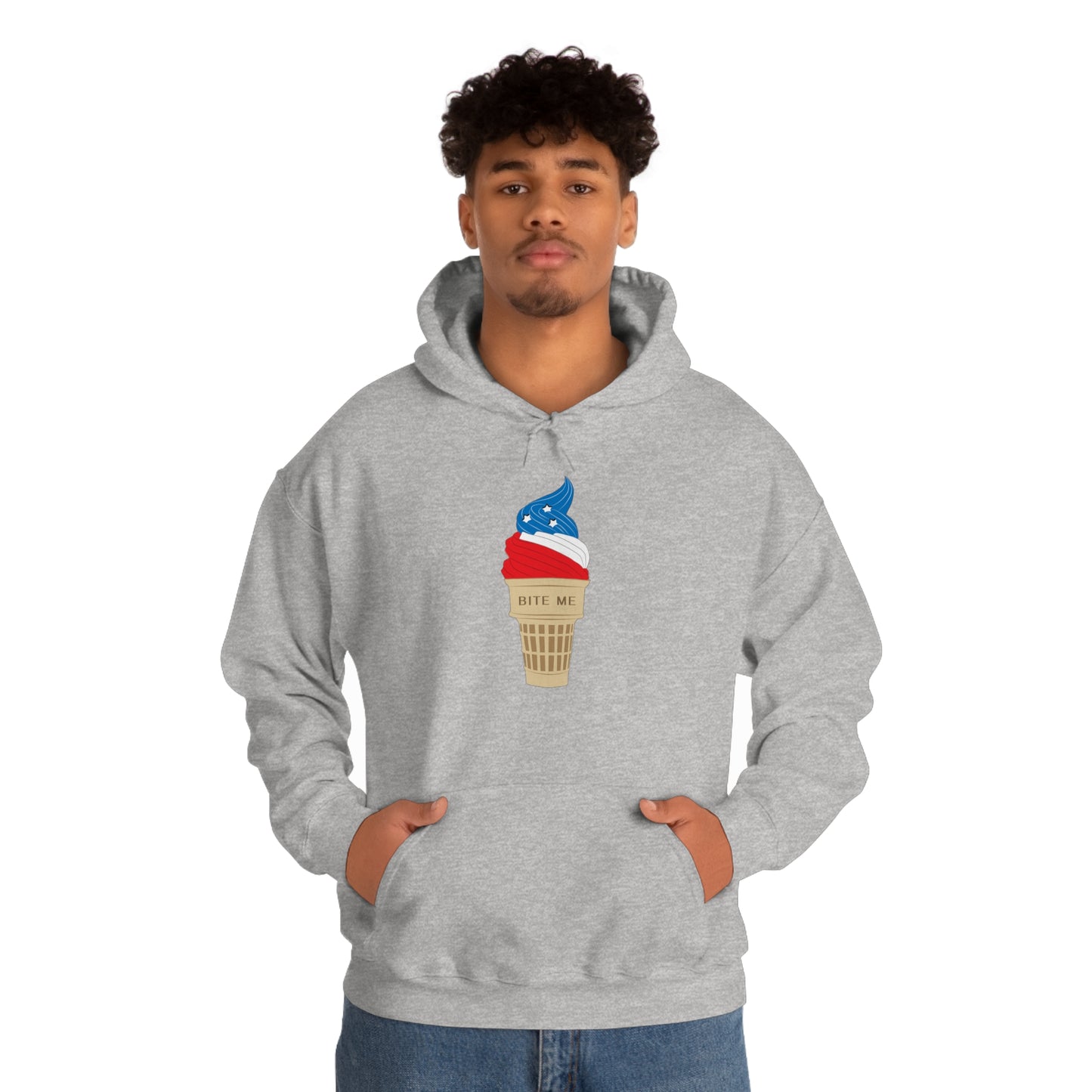 Bite Me Unisex Heavy Blend™ Hooded Sweatshirt