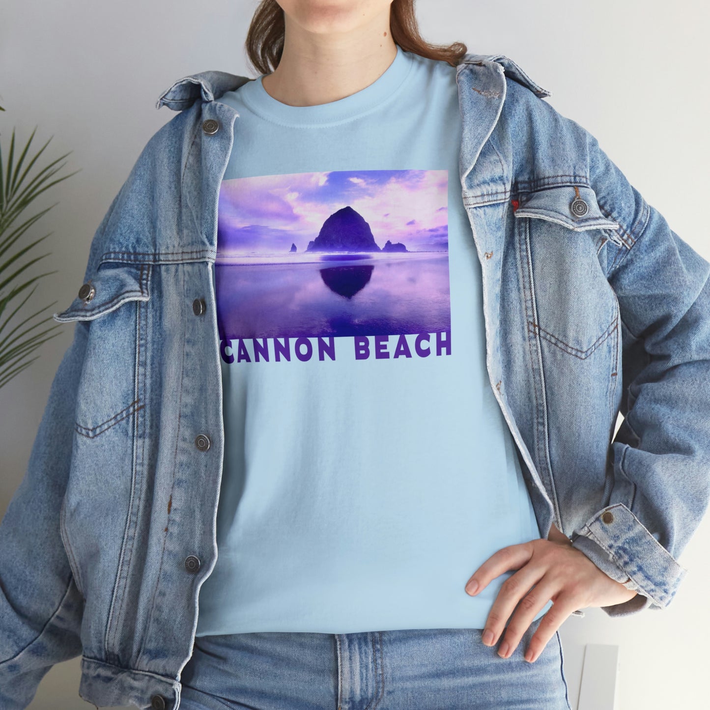 Cannon Beach, Unisex Heavy Cotton Tee