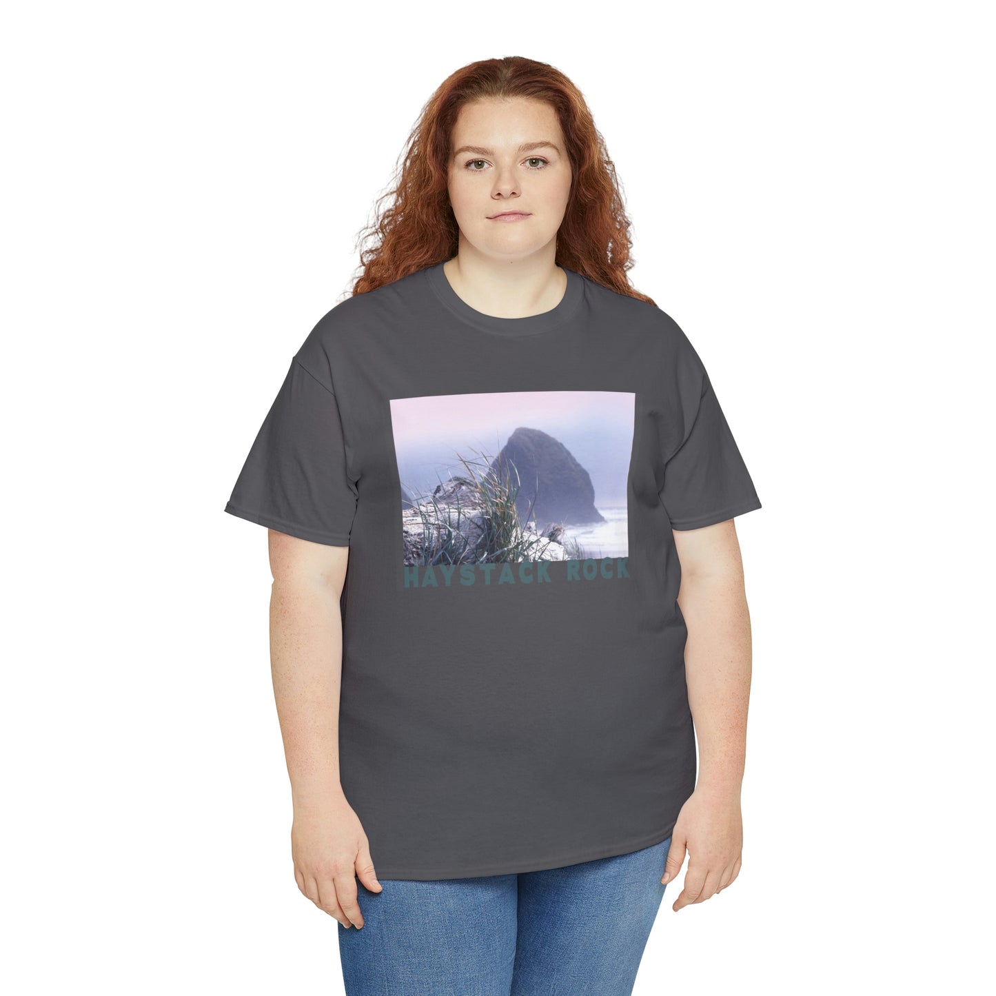 Haystack Rock, Unisex Heavy Cotton Tee