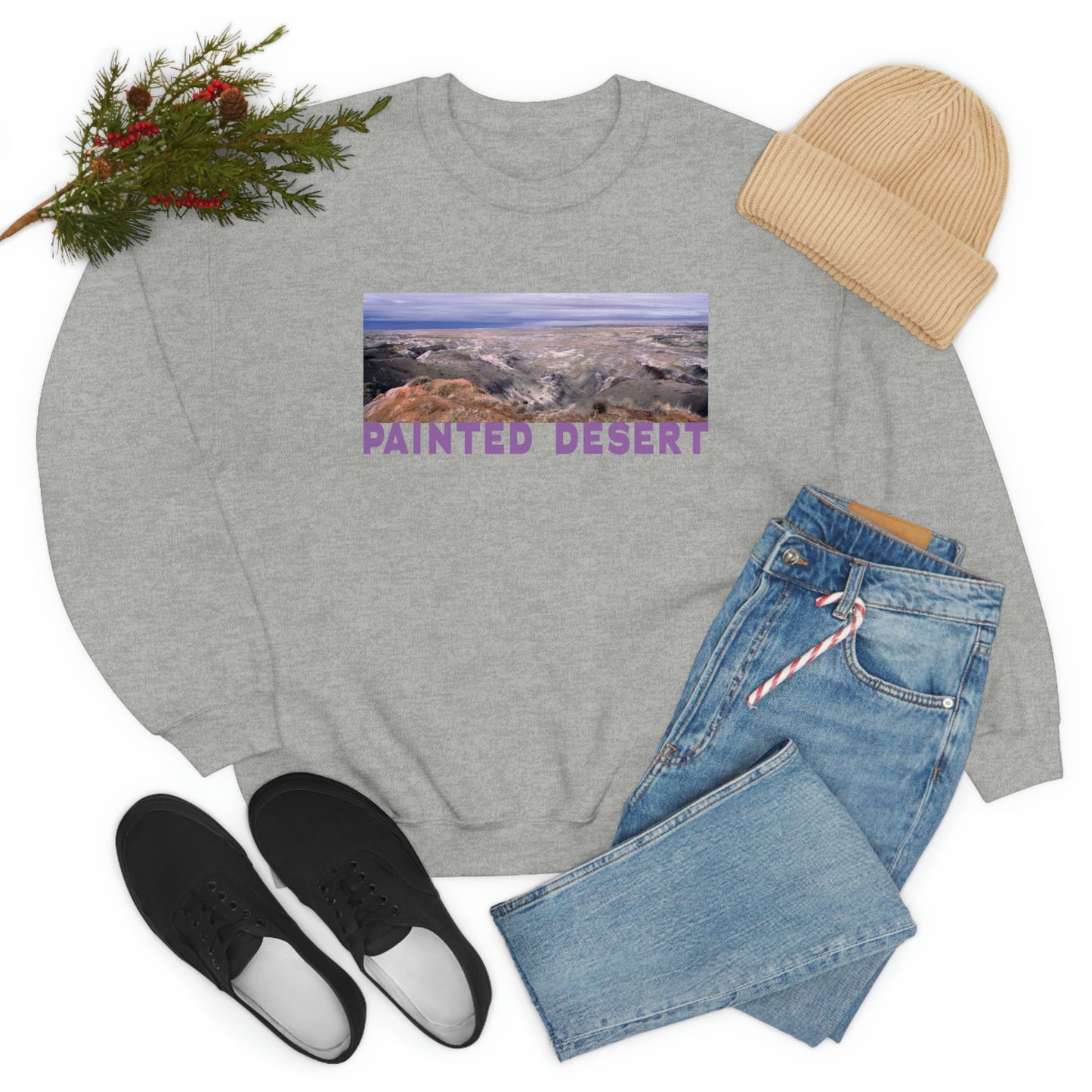 Painted Desert Unisex Heavy Blend™ Crewneck Sweatshirt