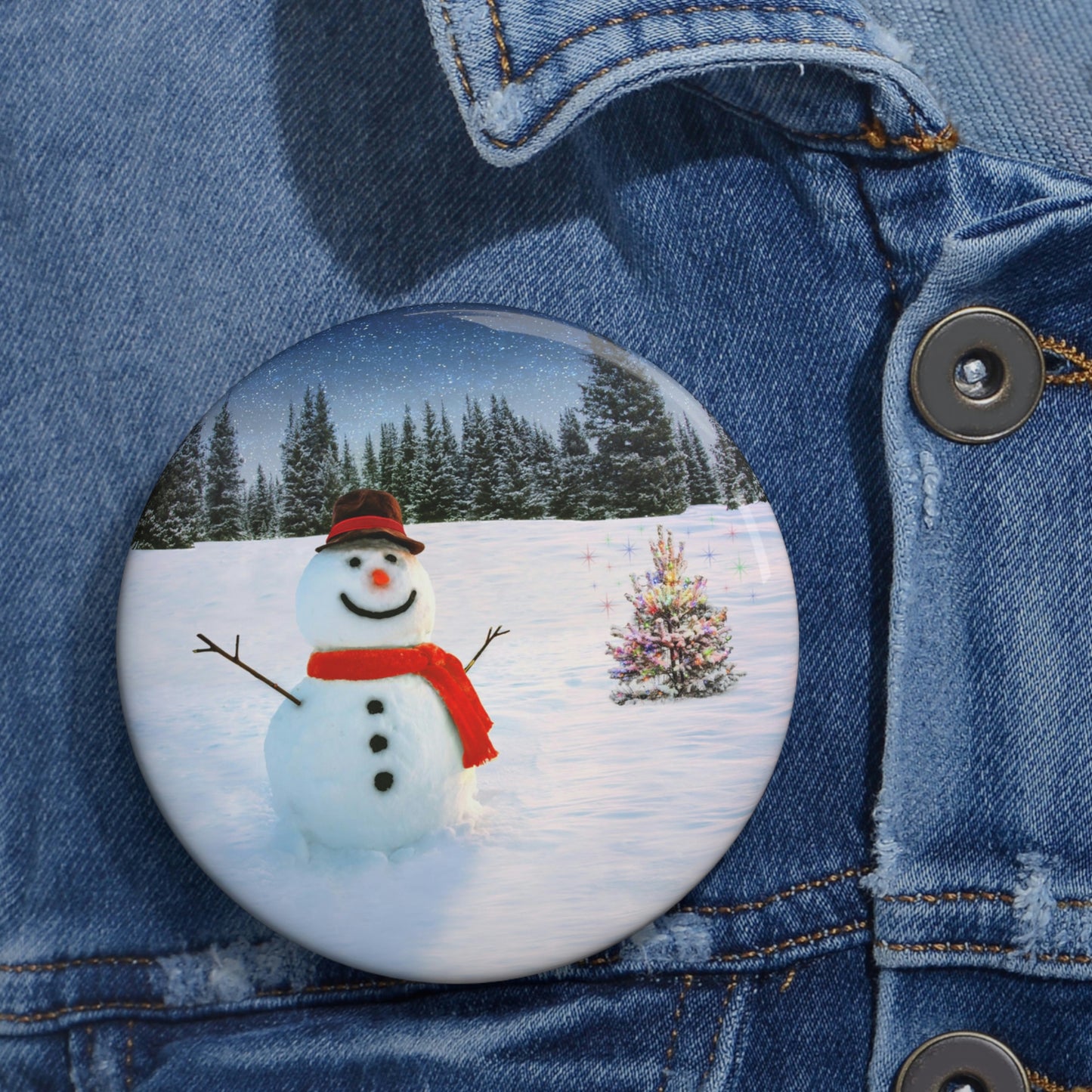 Wintertime pin button