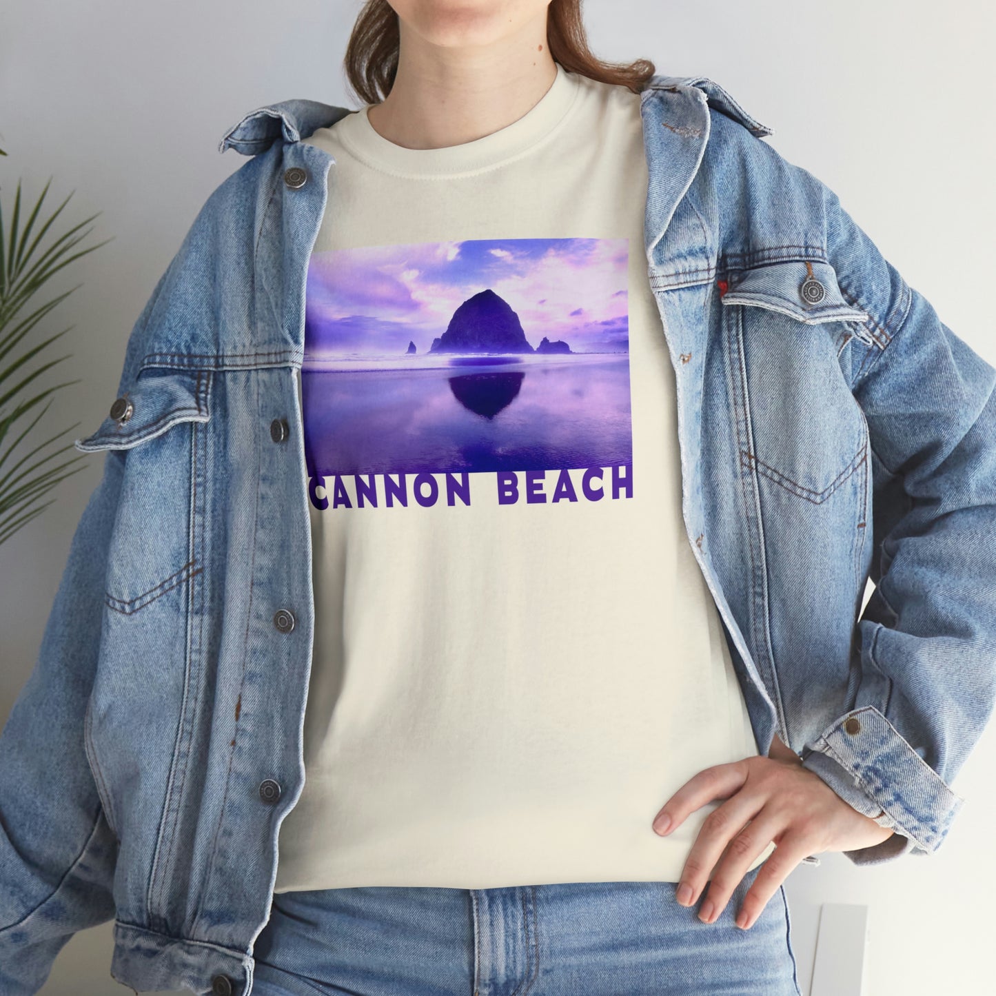 Cannon Beach, Unisex Heavy Cotton Tee