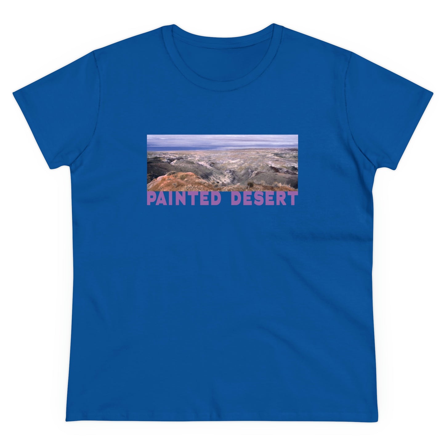 Painted Desert, Women's Midweight Cotton Tee