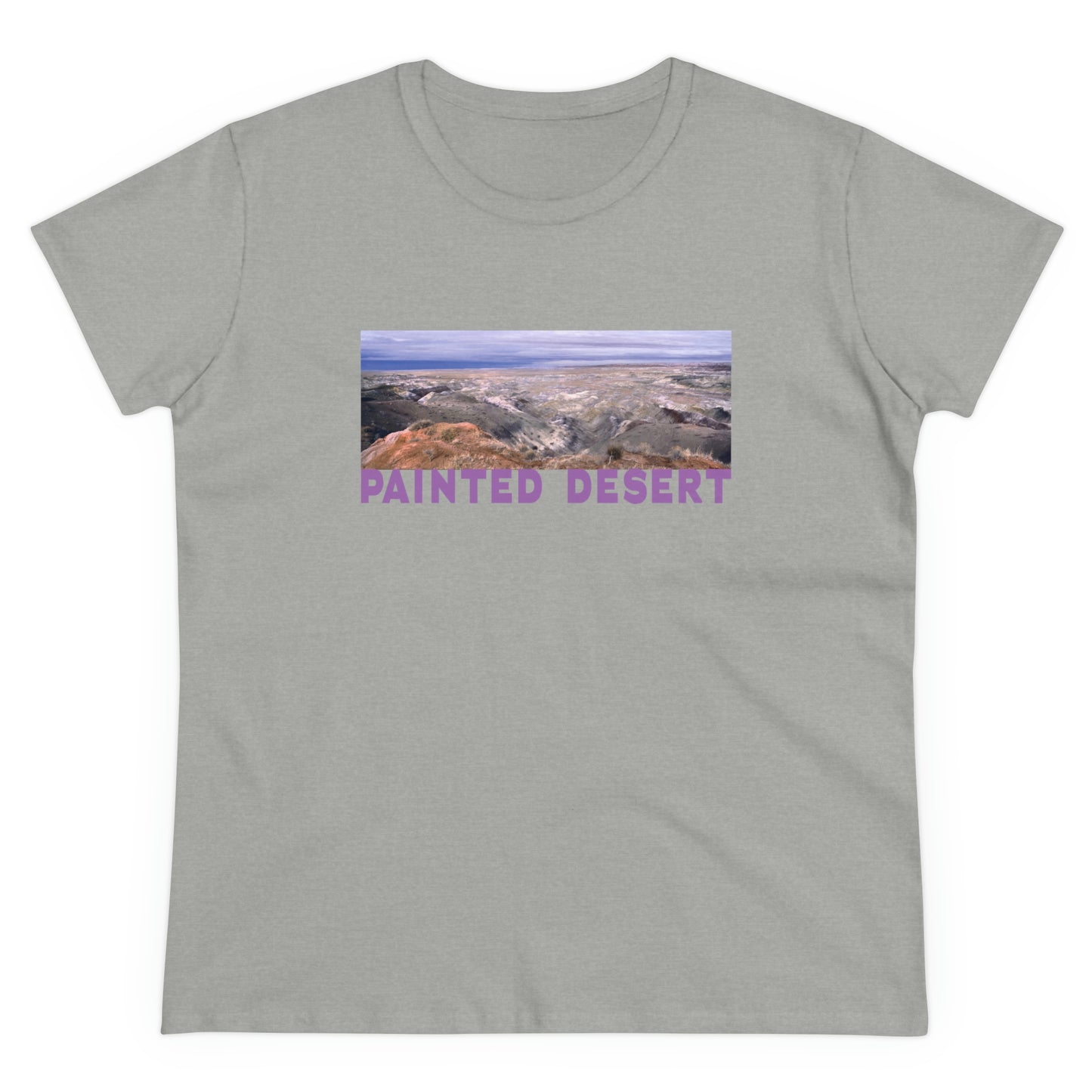 Painted Desert, Women's Midweight Cotton Tee