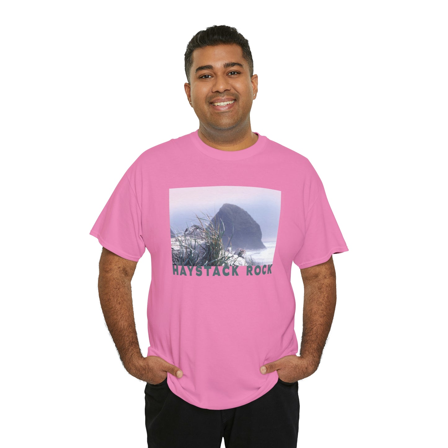 Haystack Rock, Unisex Heavy Cotton Tee