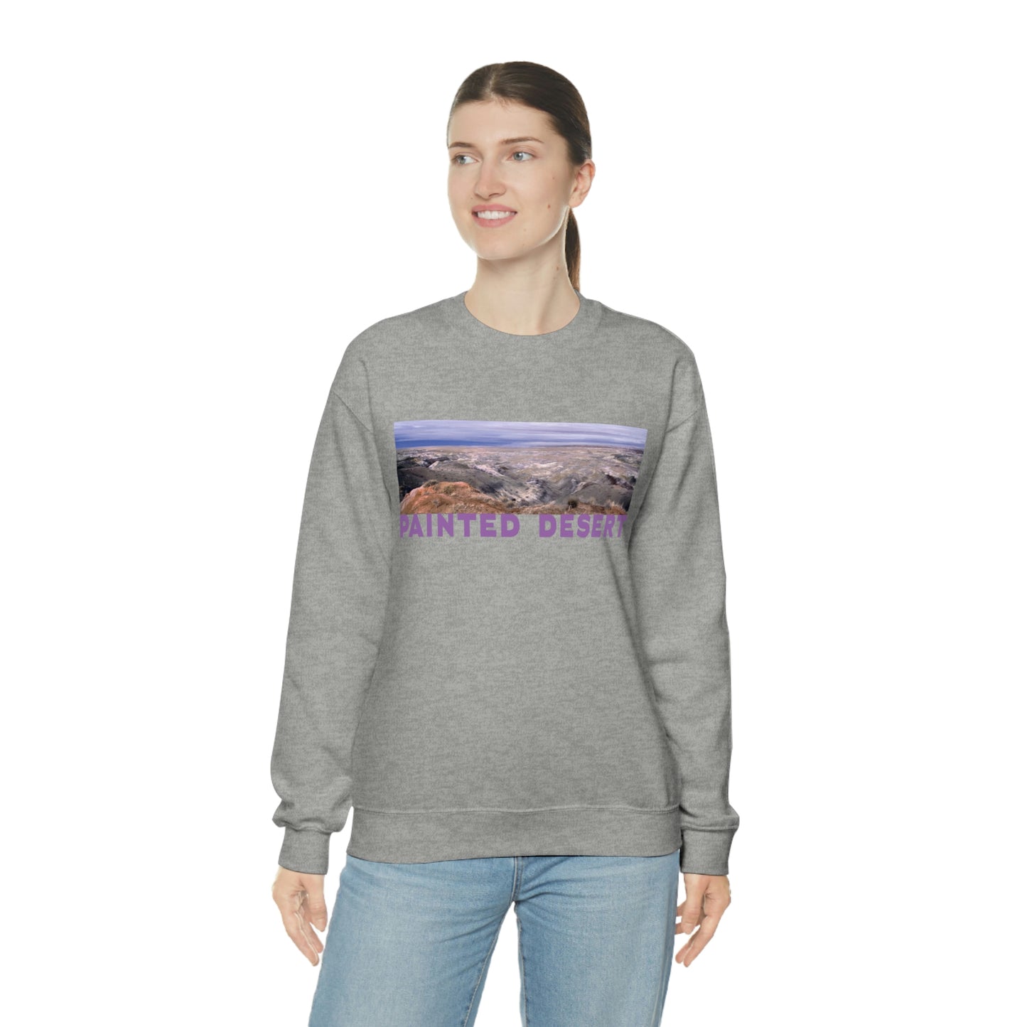 Painted Desert Unisex Heavy Blend™ Crewneck Sweatshirt