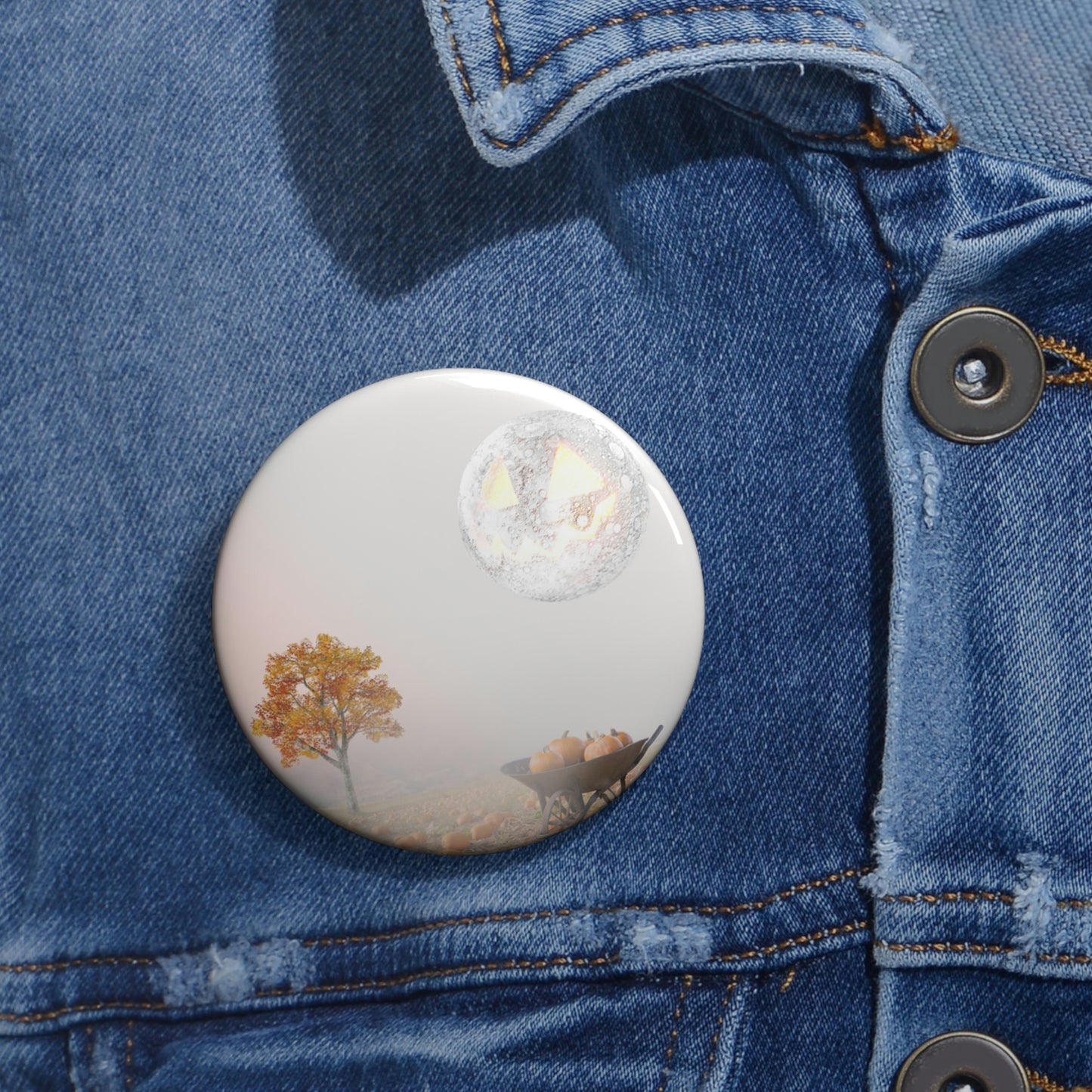 Autumn pin button