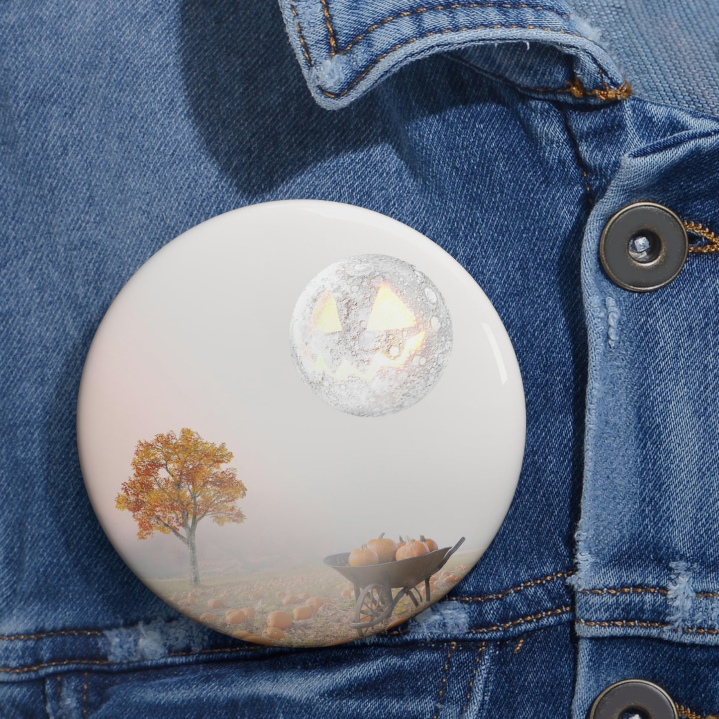 Autumn pin button