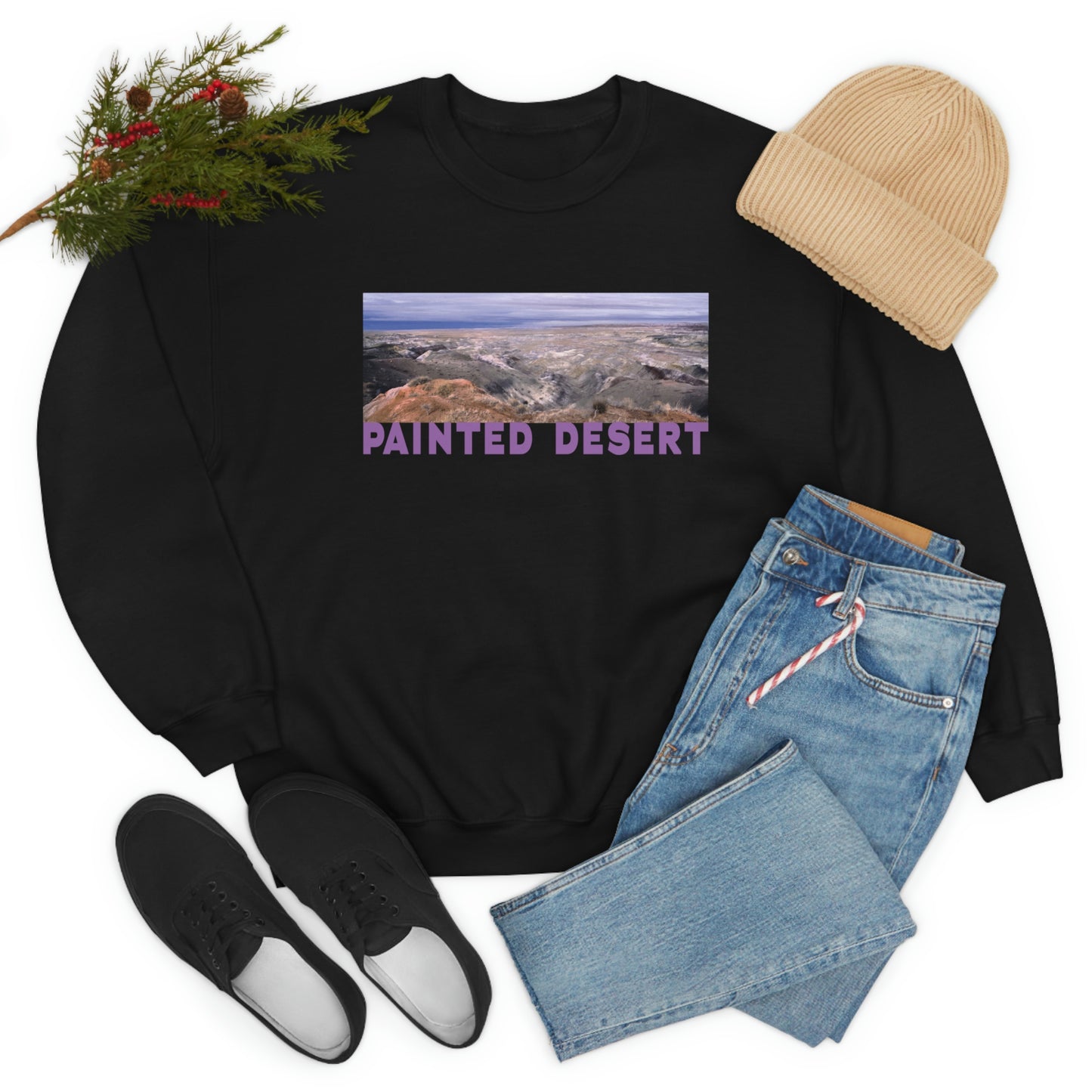 Painted Desert Unisex Heavy Blend™ Crewneck Sweatshirt