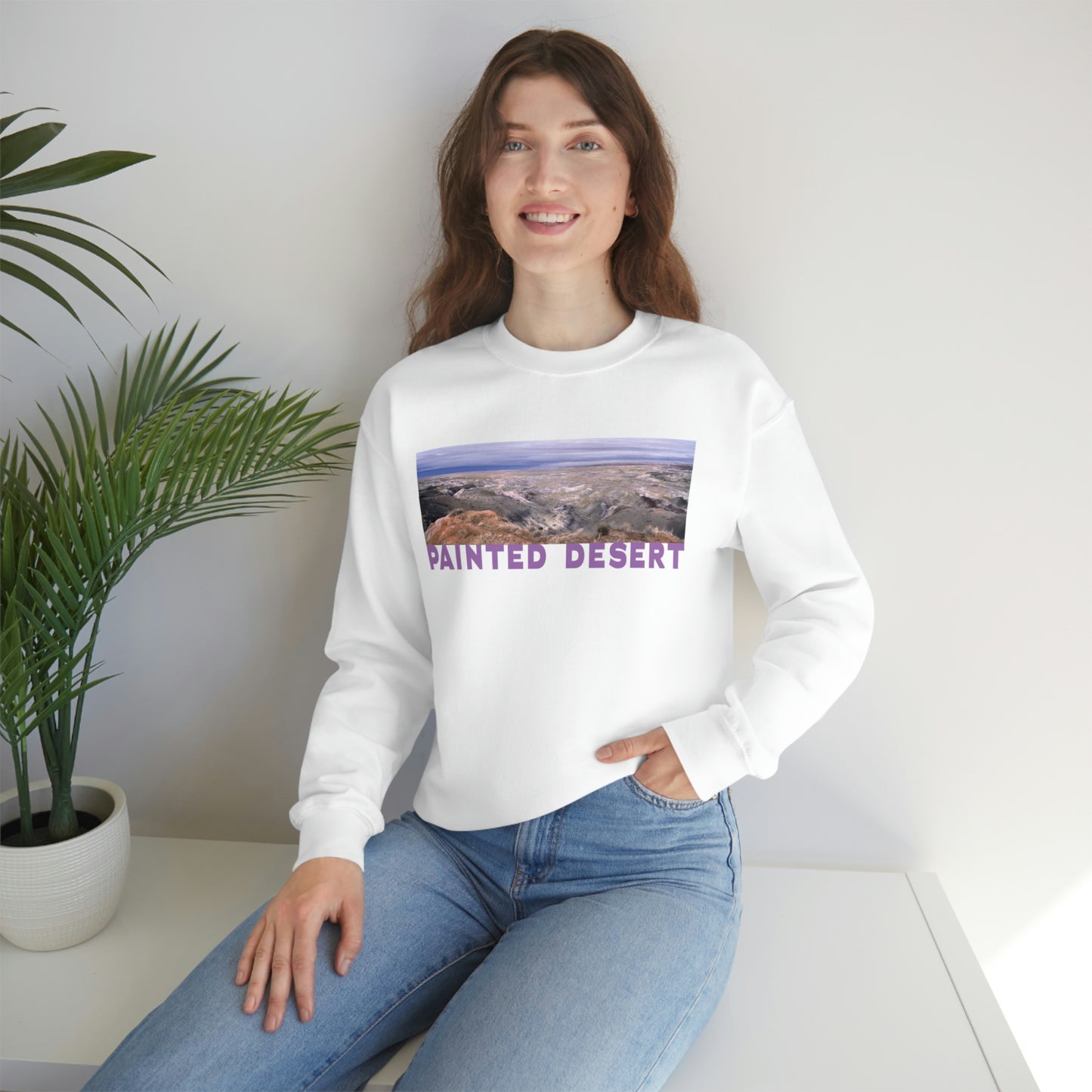 Painted Desert Unisex Heavy Blend™ Crewneck Sweatshirt