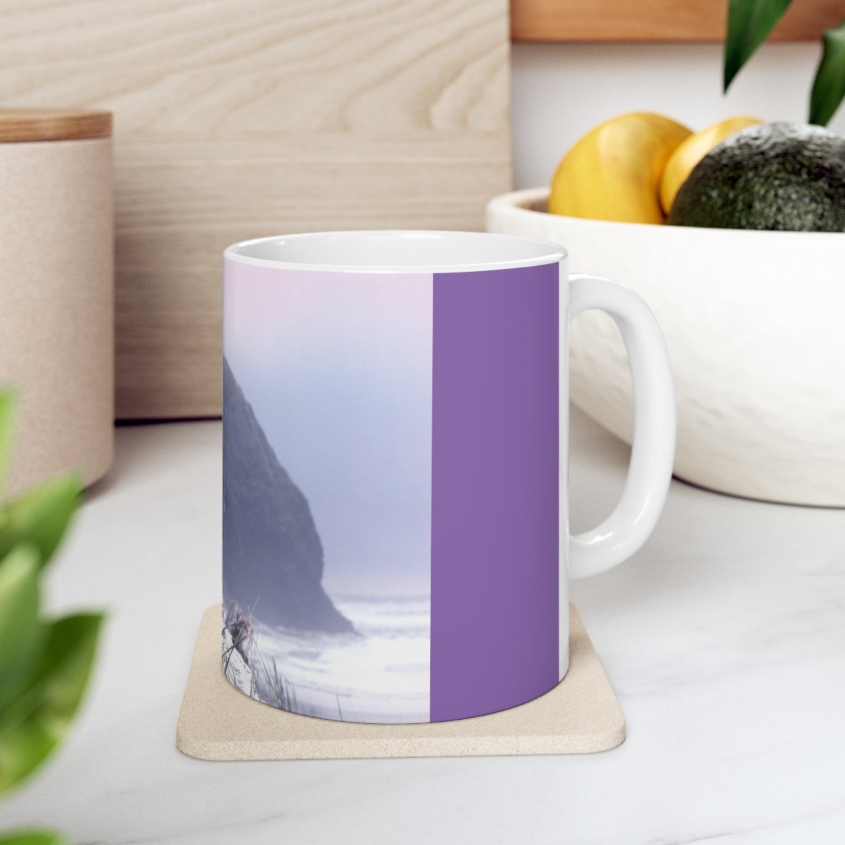 Haystack Rock, Ceramic Mug 11oz