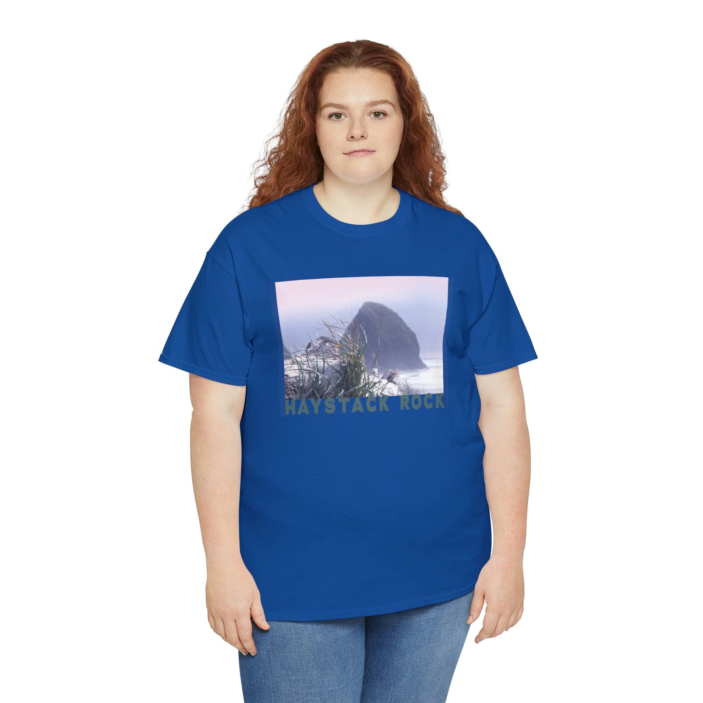 Haystack Rock, Unisex Heavy Cotton Tee