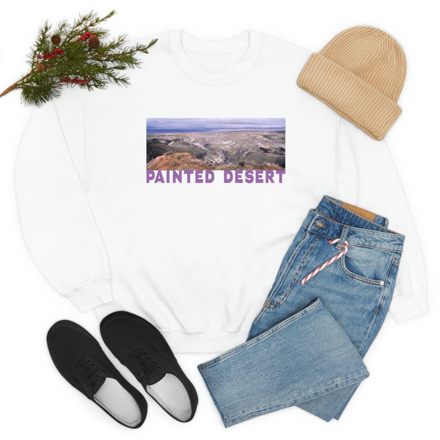 Painted Desert Unisex Heavy Blend™ Crewneck Sweatshirt