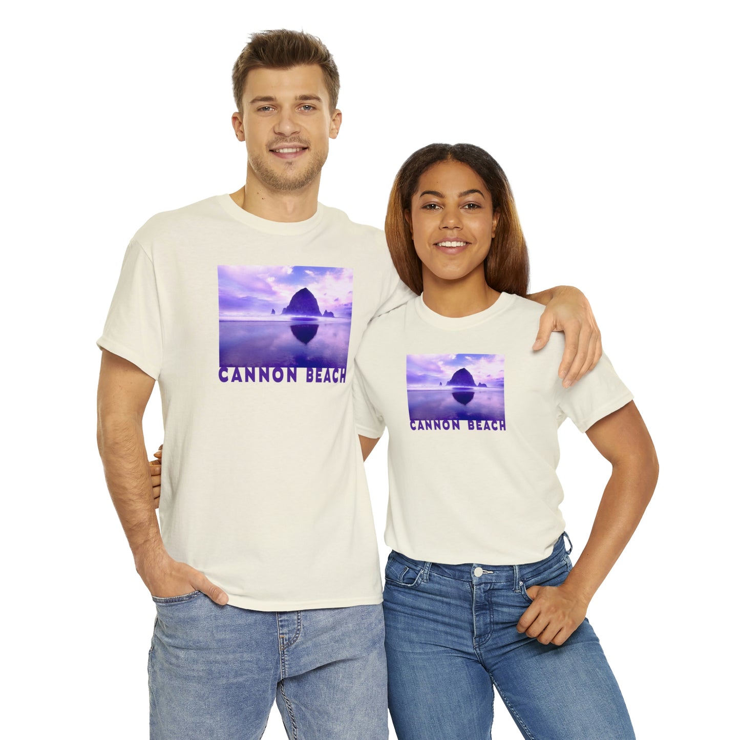 Cannon Beach, Unisex Heavy Cotton Tee