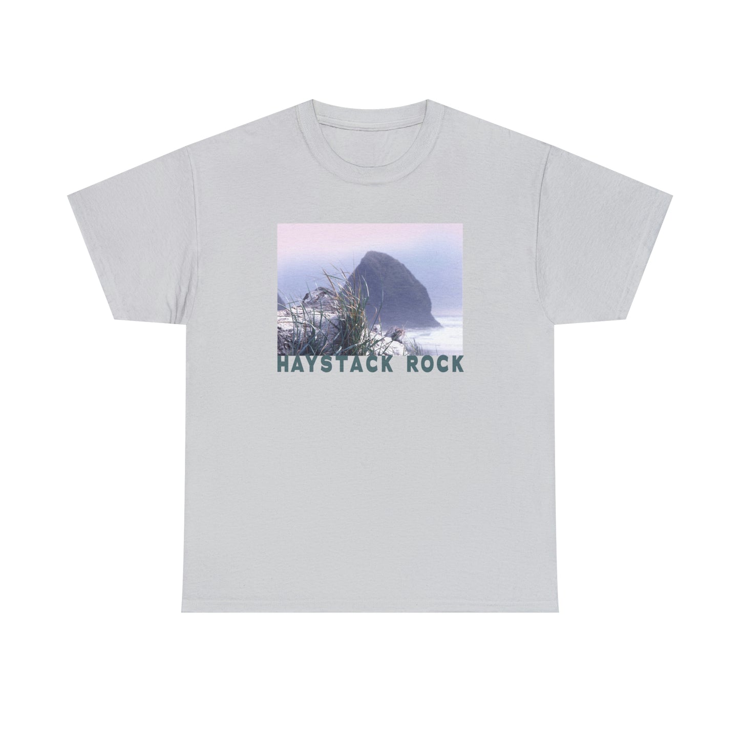 Haystack Rock, Unisex Heavy Cotton Tee