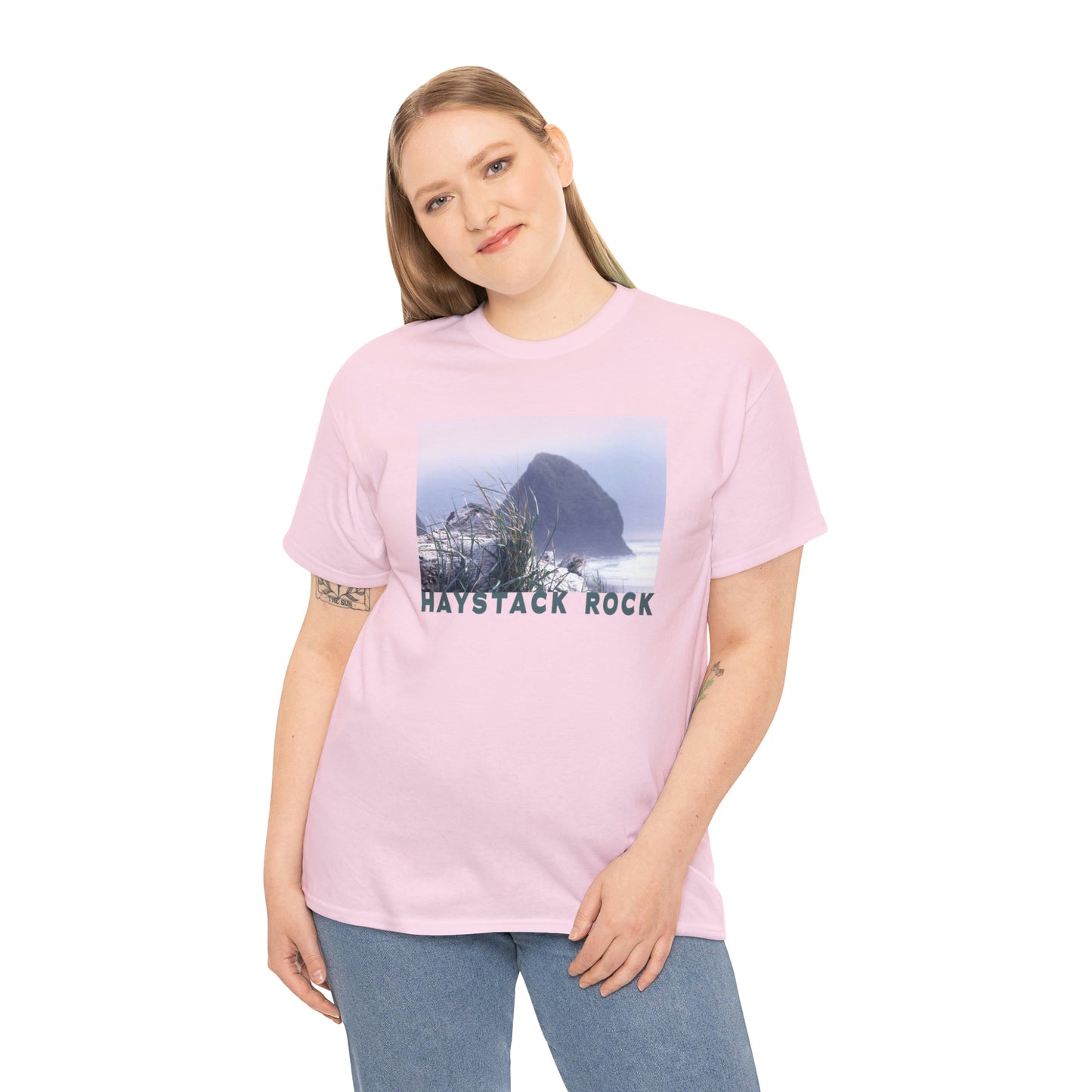 Haystack Rock, Unisex Heavy Cotton Tee