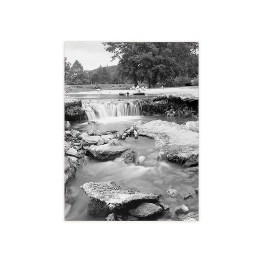 Swimming Hole, ceramic photo tile rectangle