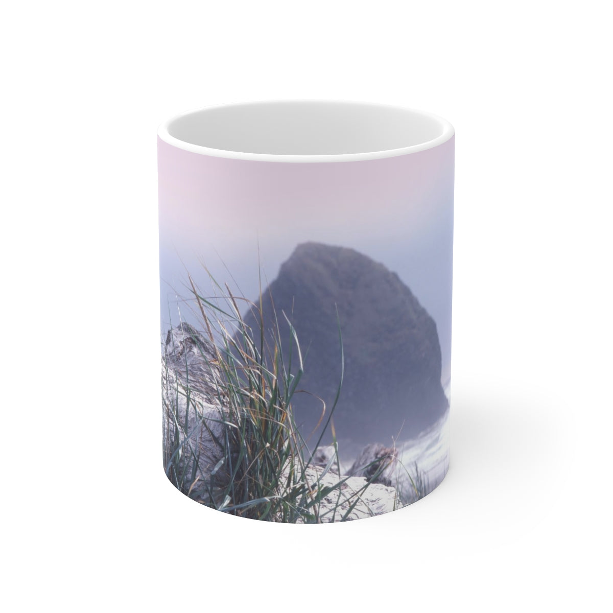 Haystack Rock, Ceramic Mug 11oz