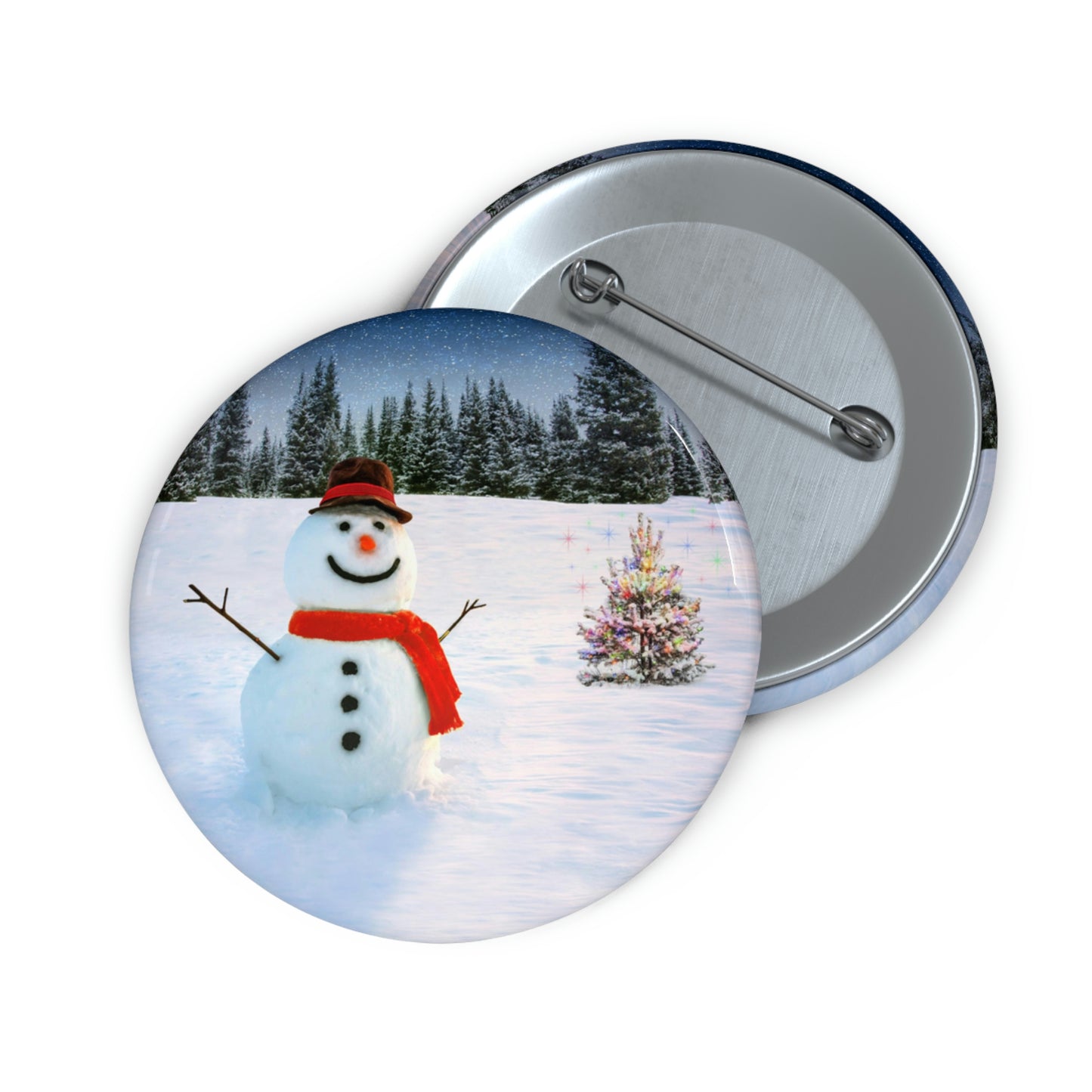 Wintertime pin button