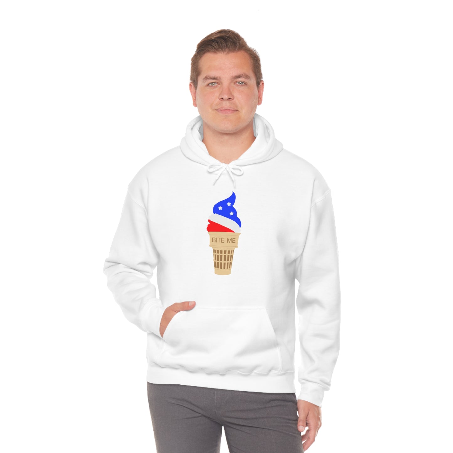 Bite Me Unisex Heavy Blend™ Hooded Sweatshirt