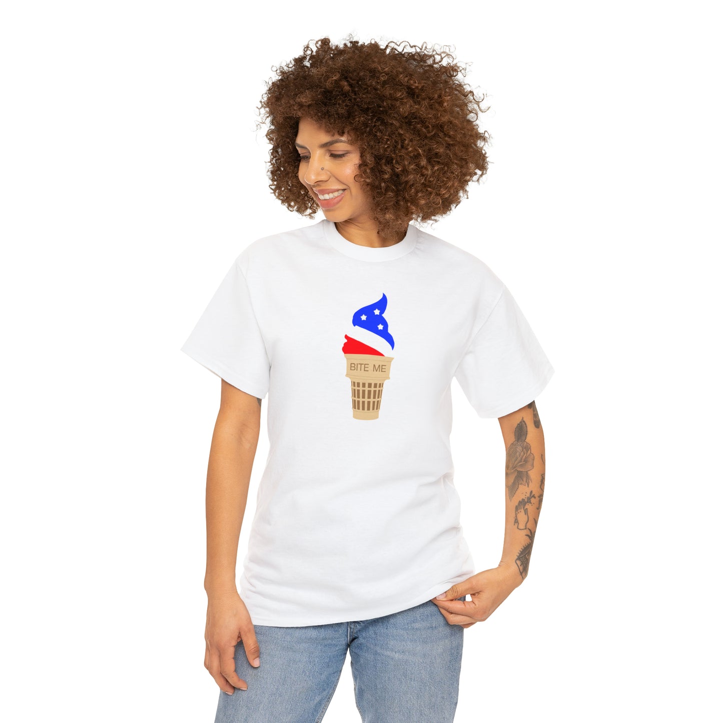 Bite Me Unisex Heavy Cotton Tee