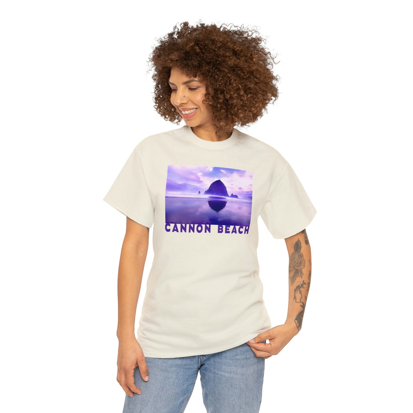 Cannon Beach, Unisex Heavy Cotton Tee